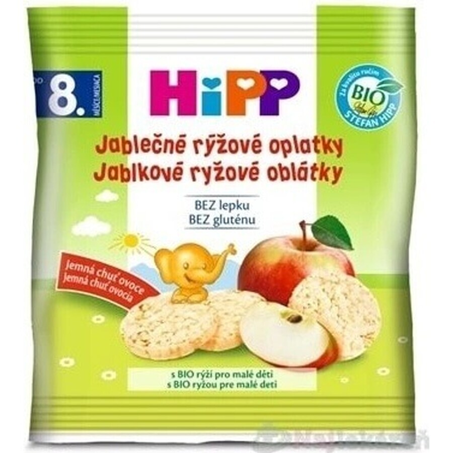 HiPP Bio-Reiswaffeln mit Apfel 1×30 g, Reiswaffeln mit Apfel