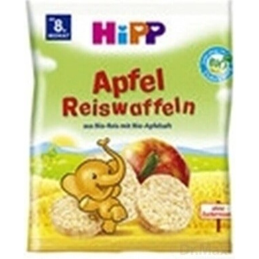 HiPP Bio-Reiswaffeln mit Apfel 1×30 g, Reiswaffeln mit Apfel