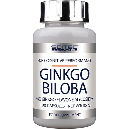 Scitec Nutrition Ginkgo Biloba 1×100 tbl, integratore alimentare