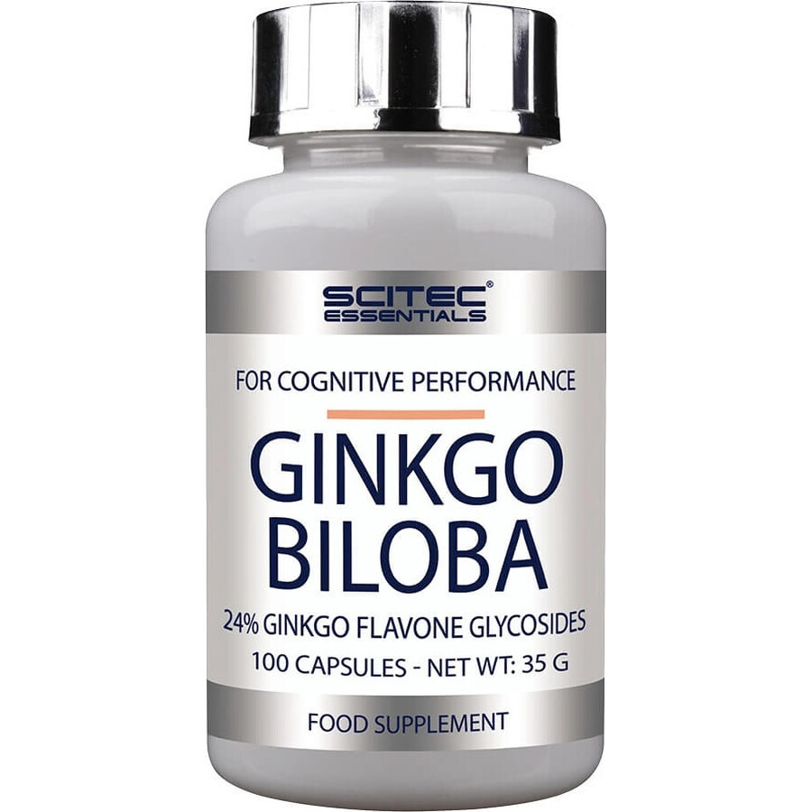 Scitec Nutrition Ginkgo Biloba 1×100 tbl, integratore alimentare