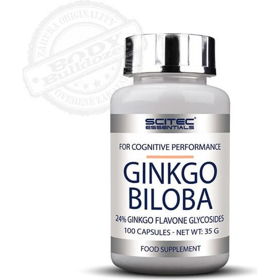 Scitec Nutrition Ginkgo Biloba 1×100 tbl, integratore alimentare