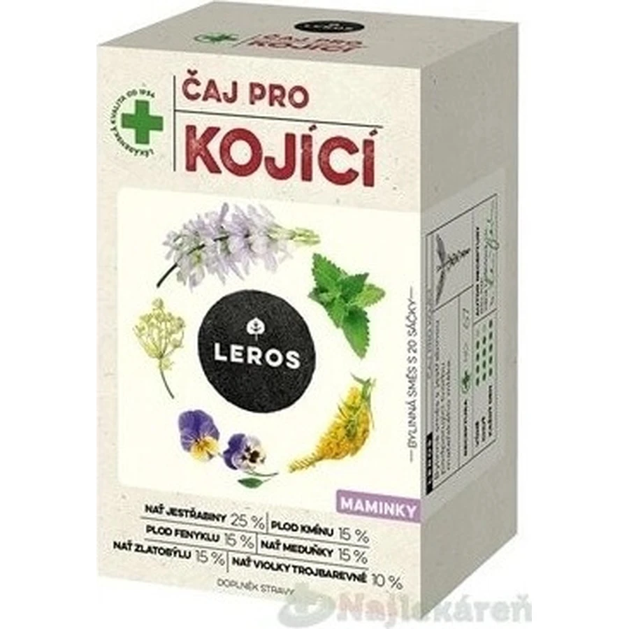 LEROS TEA FOR NURING MOTHERS 20x1,5 g, Tee für stillende Mütter