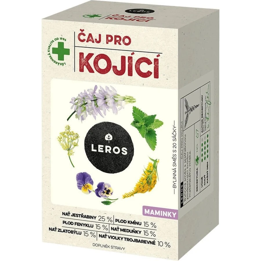 LEROS TEA FOR NURING MOTHERS 20x1,5 g, Tee für stillende Mütter