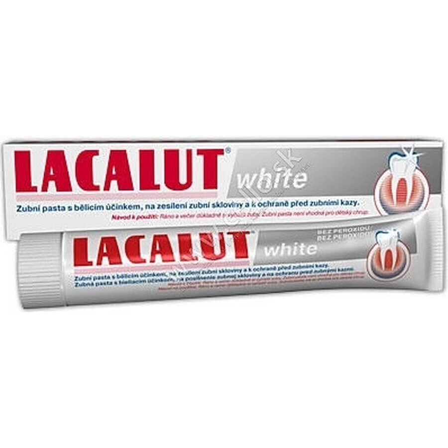 LACALUT WHITE TOOTH PASTE 1×75 ml, Paste