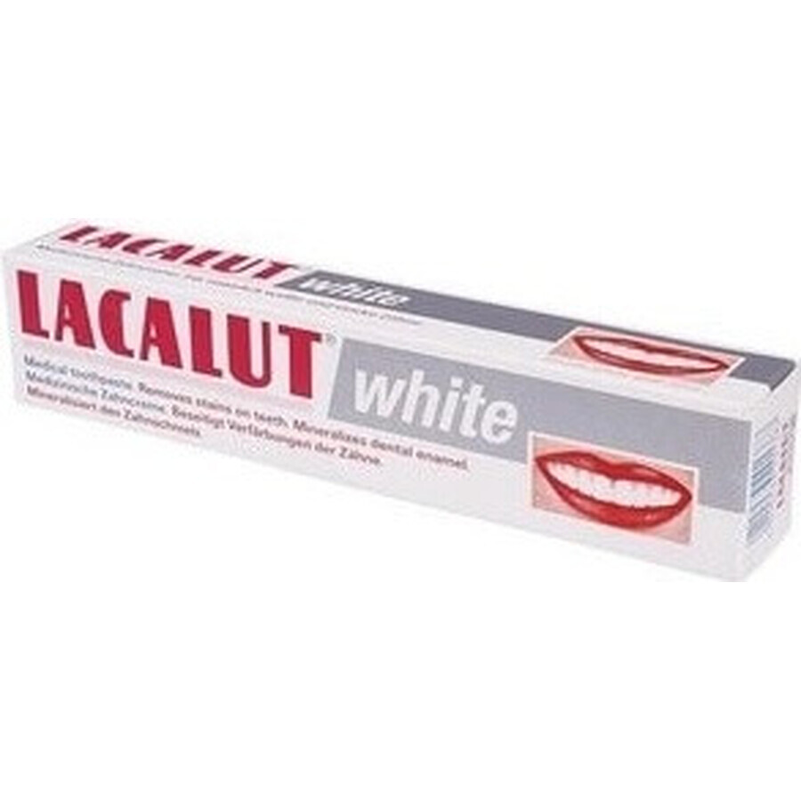 LACALUT WHITE TOOTH PASTE 1×75 ml, Paste