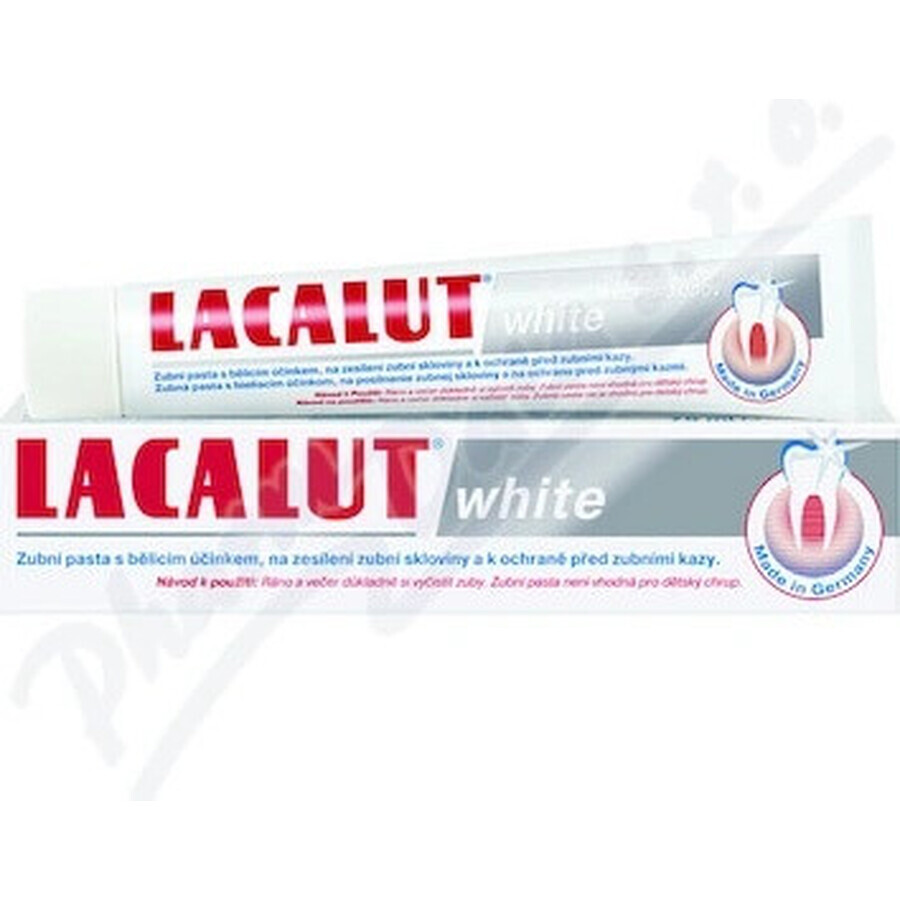 LACALUT WHITE TOOTH PASTE 1×75 ml, Paste