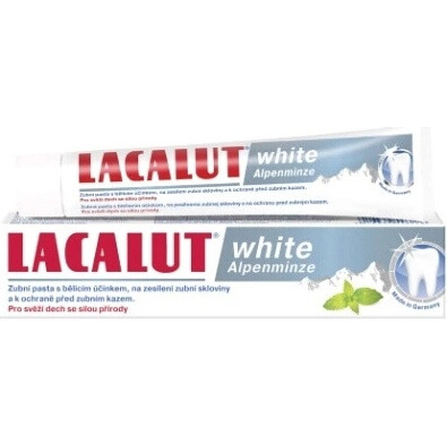 LACALUT WHITE TOOTH PASTE 1×75 ml, Paste