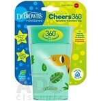 Dr.BROWN´S CHEERS JUNGLE 300 ml 1×1, turcoaz, 9m+