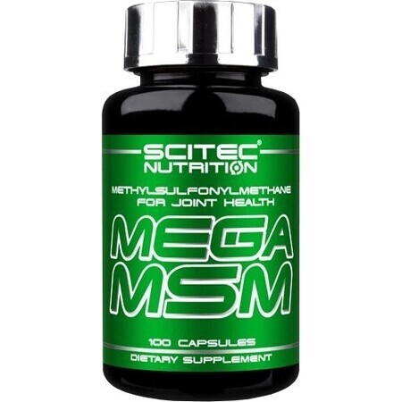 Scitec Nutrition Mega MSM 1×100 cps, Nahrungsergänzungsmittel