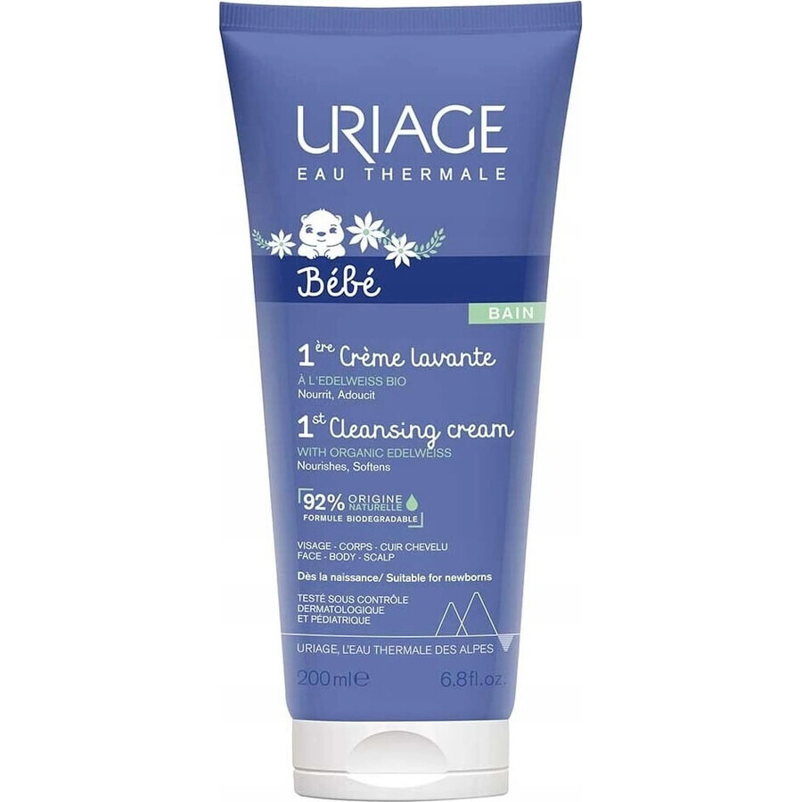 URIAGE BÉBÉ 1st Cradle Cap Care Cream, 40ml 1×40 ml, crema al cardo mariano