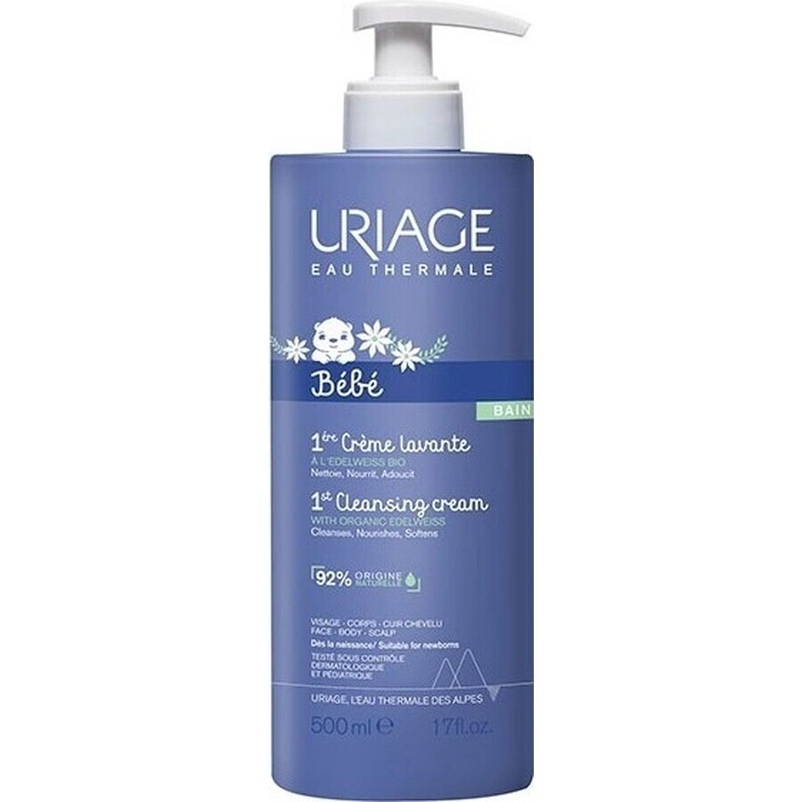 URIAGE BÉBÉ 1st Cradle Cap Care Cream, 40ml 1×40 ml, crema al cardo mariano