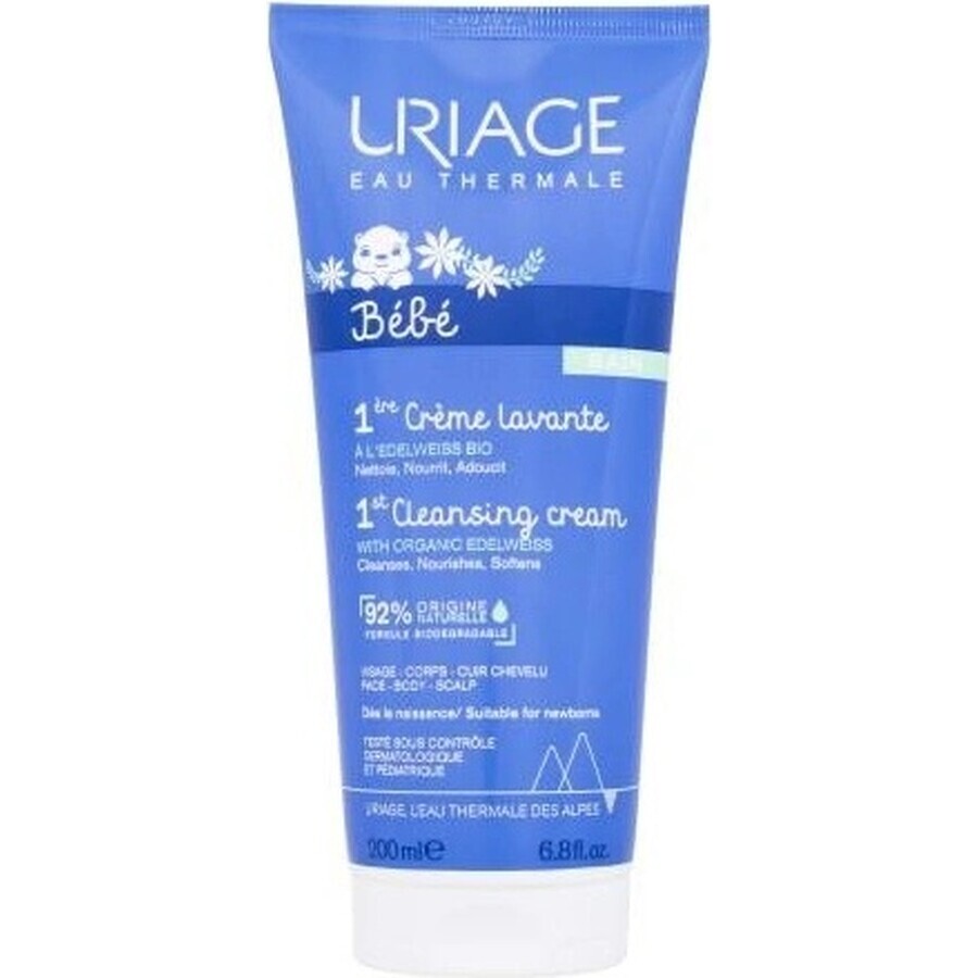 URIAGE BÉBÉ 1st Cradle Cap Care Cream, 40ml 1×40 ml, crema al cardo mariano