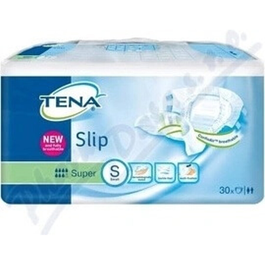 TENA Slip Super S 1×30 buc, chiloți pentru scutece