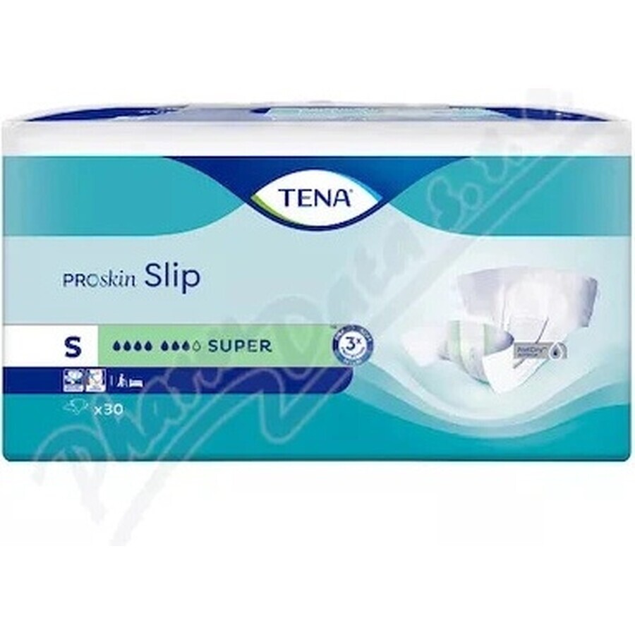 TENA Slip Super S 1×30 buc, chiloți pentru scutece