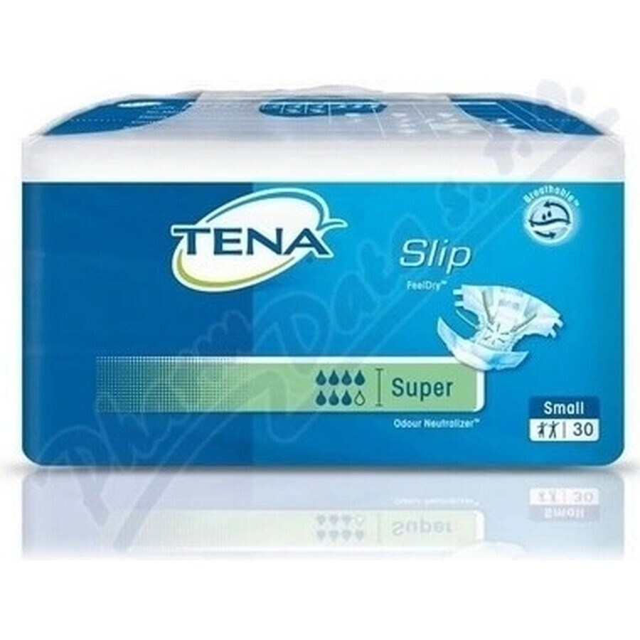 TENA Slip Super S 1×30 buc, chiloți pentru scutece