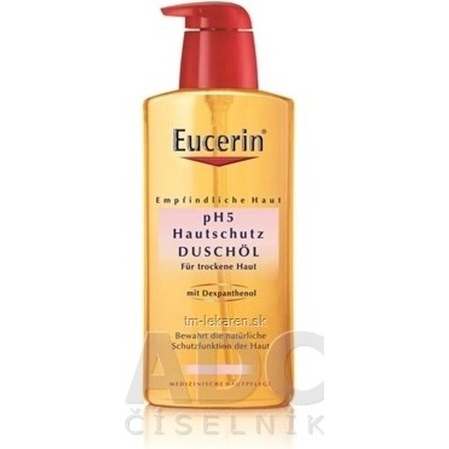 Eucerin pH5 Douche Olie 1×400 ml voor gevoelige huid