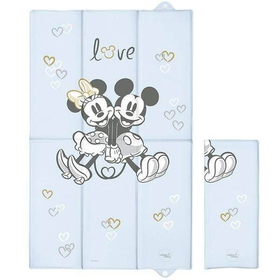 CEBA Tapis de voyage (50x80) Disney Minnie & Mickey Bleu 1×1 pc