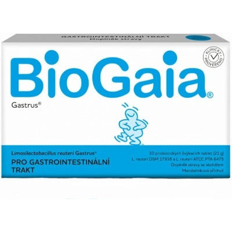 BIOGAIA GASTRUS TBL 30 1×30 tbl, food supplement