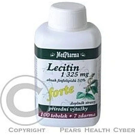 MedPharma Lecithine Forte 1325 mg 1×107 cps, voedingssupplement
