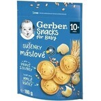 Gerber Snacks para Bebé Galletas de Mantequilla 1x180 g, galletas (a partir de 10 meses)