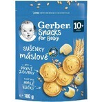 Gerber Snacks para Bebé Galletas de Mantequilla 1x180 g, galletas (a partir de 10 meses)