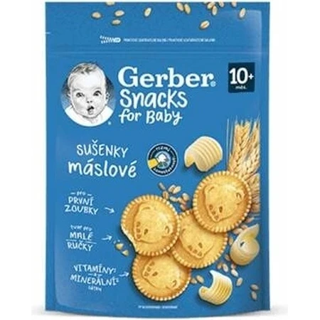 Gerber Snacks für Baby Butterkekse 1x180 g, Kekse (ab 10 Monaten)