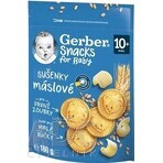 Gerber Snacks para Bebé Galletas de Mantequilla 1x180 g, galletas (a partir de 10 meses)