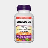 WEBBER NATURALS Coenzyme Q10 200 mg 1×60 cps, food supplement