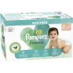 PAMPERS HARMONIE BABY LUIEREN V.3 6-10KG 87KS 1×87 stuks, luiers maat 3