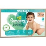 PAMPERS HARMONIE BABY LUIEREN V.3 6-10KG 87KS 1×87 stuks, luiers maat 3