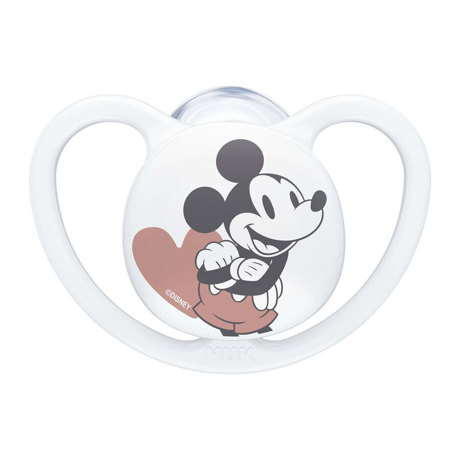 Schnuller NUK Space DISNEY Mickey 0-6m. Box 1×1Stück, Schnuller, 0-6m