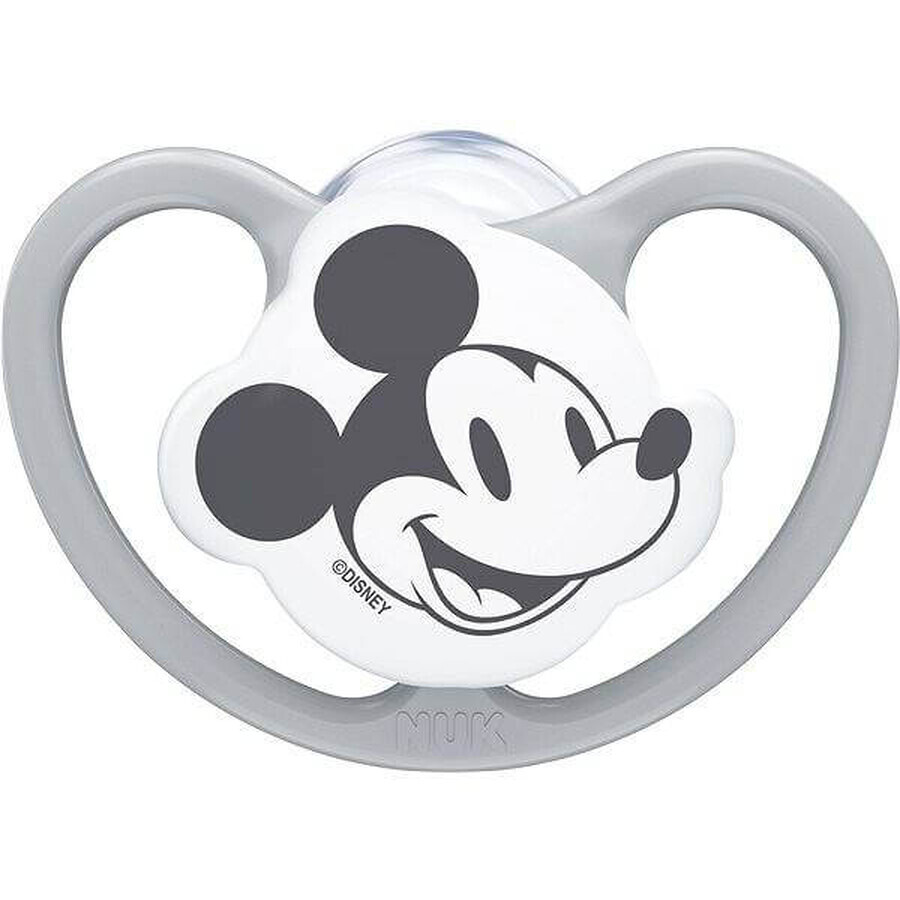 Schnuller NUK Space DISNEY Mickey 0-6m. Box 1×1Stück, Schnuller, 0-6m