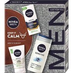 NIVEA MEN BOX FACE SENSITIVE 1×1 Stück, Geschenkpackung