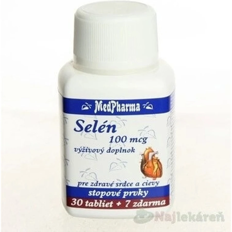 MedPharma SELEN 100 µg 1×37 tbl, selenium