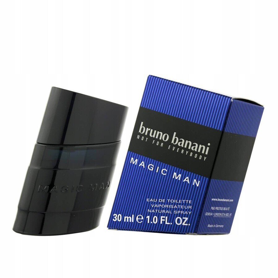 Bruno Banani Magic Man Edt 30ml 1×30 ml, Eau de toilette