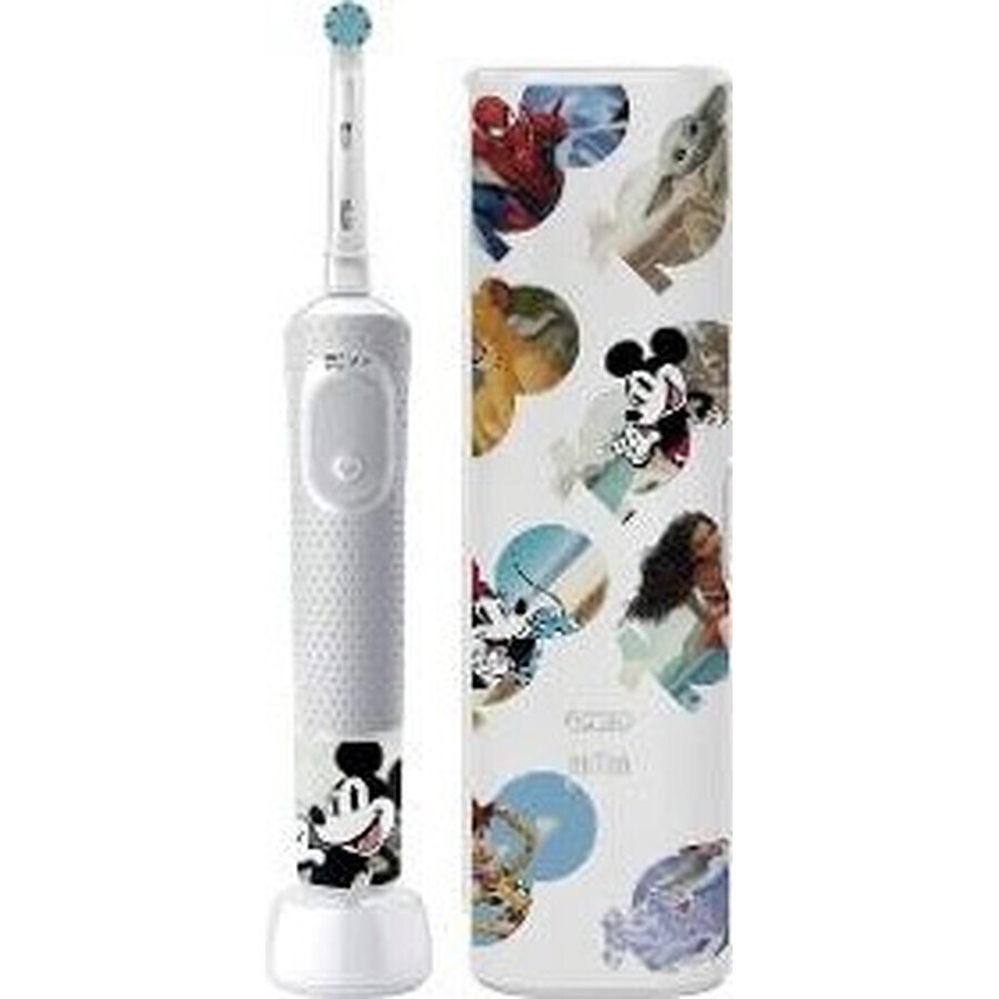 Oral-B EK Pro Kids 3+ Disney EK Pro Kids 3+ + kit de voyage 1×1 set, brosse à dents électrique