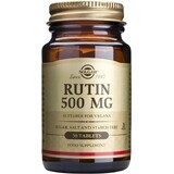 Solgar Rutin 500 mg hohe Tagesdosis, 50 Tabletten 1×50 tbl, Nahrungsergänzungsmittel