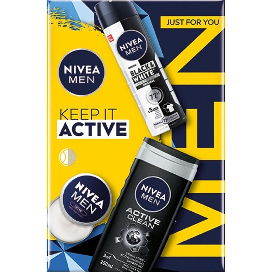 NIVEA MEN BOX DEO ORIGINAL DEODORANT 1×1 pc, paquet cadeau