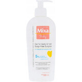 Mixa Baby Surgras Seifenfreies Waschgel für Körper und Haare 1×250 ml, Waschgel für Babys