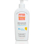 Mixa Baby Surgras Gel fără săpun pentru corp și păr 1×250 ml, gel de spălare pentru copii