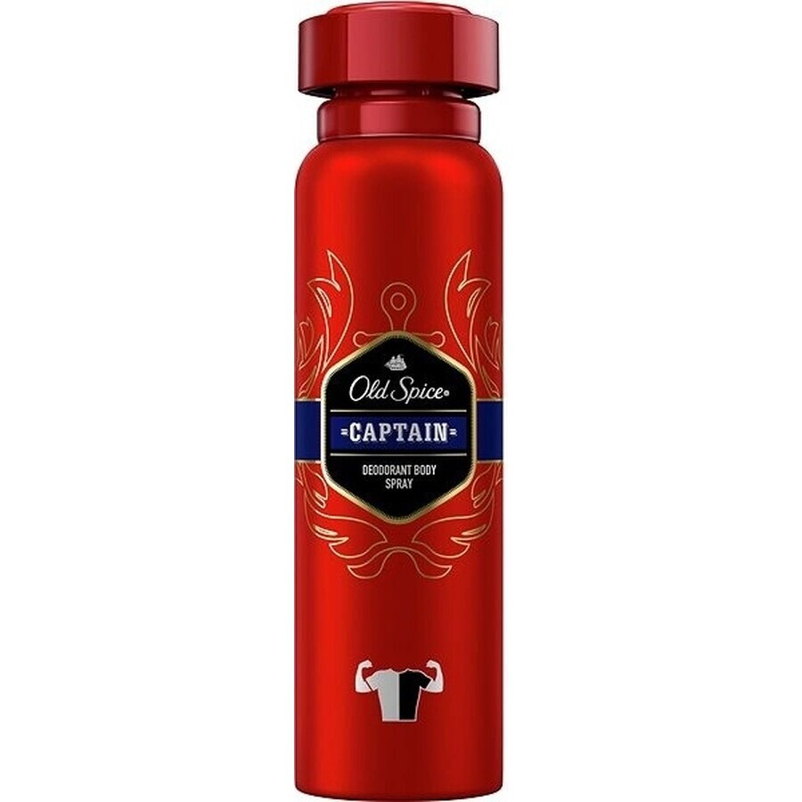 Old Spice Spray 150 ml Kapitän 1×150 ml