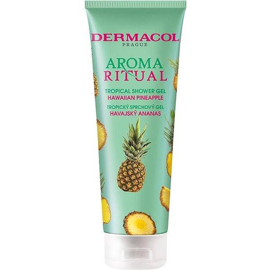 Dermacol Aroma Ritual douchegel Hawaiian ananas 1×250 ml, douchegel