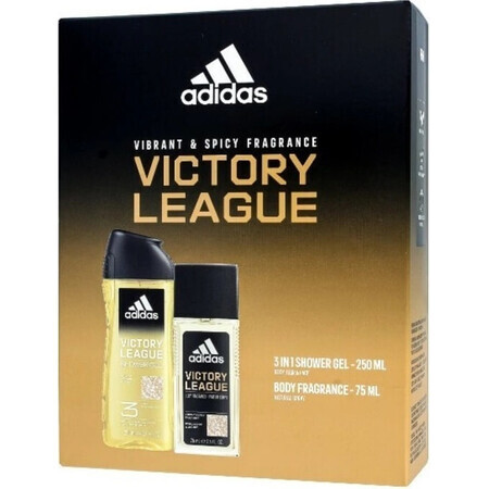 Adidas MEN MEN Victory League Patrone (dns + sg) 1 × 1 Stück, Geschenkbox