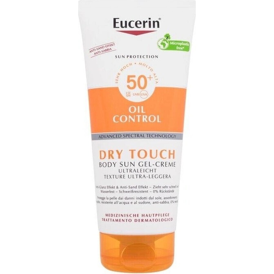 Eucerin SUN OIL CONTROL DRY TOUCH SPF 50+ 1×200 ml 1×200 ml Sonnenschutz-Gel-Creme