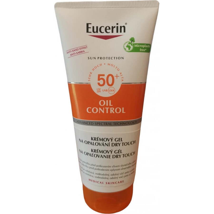 Eucerin SUN OIL CONTROL DRY TOUCH SPF 50+ 1×200 ml 1×200 ml Sonnenschutz-Gel-Creme