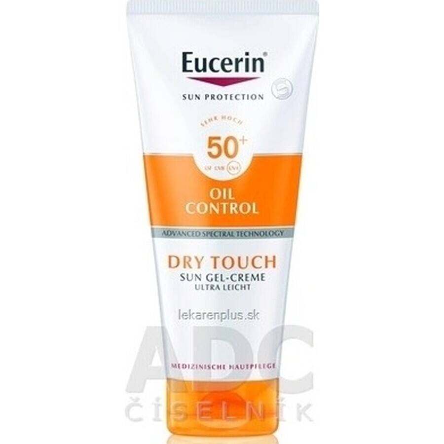 Eucerin SUN OIL CONTROL DRY TOUCH SPF 50+ 1×200 ml 1×200 ml Sonnenschutz-Gel-Creme