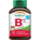 Jamieson Vitamine B12 1000mcg KERS 1×100 tbl, voedingssupplement