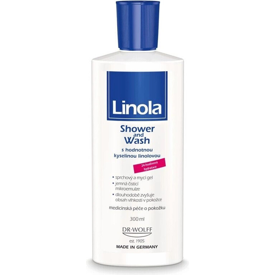 Linola Dusche und Wasch 1×300 ml, Gel-Emulsion