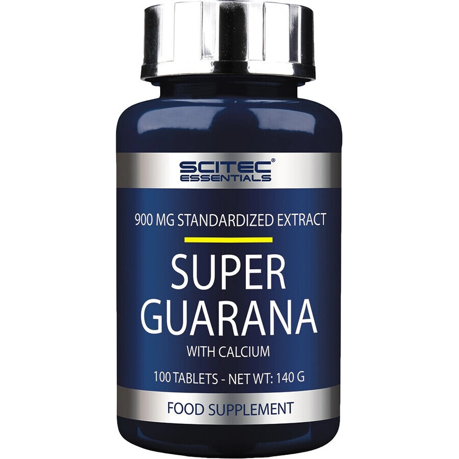 Scitec Nutrition Super Guaranà 1×100 tbl, integratore alimentare