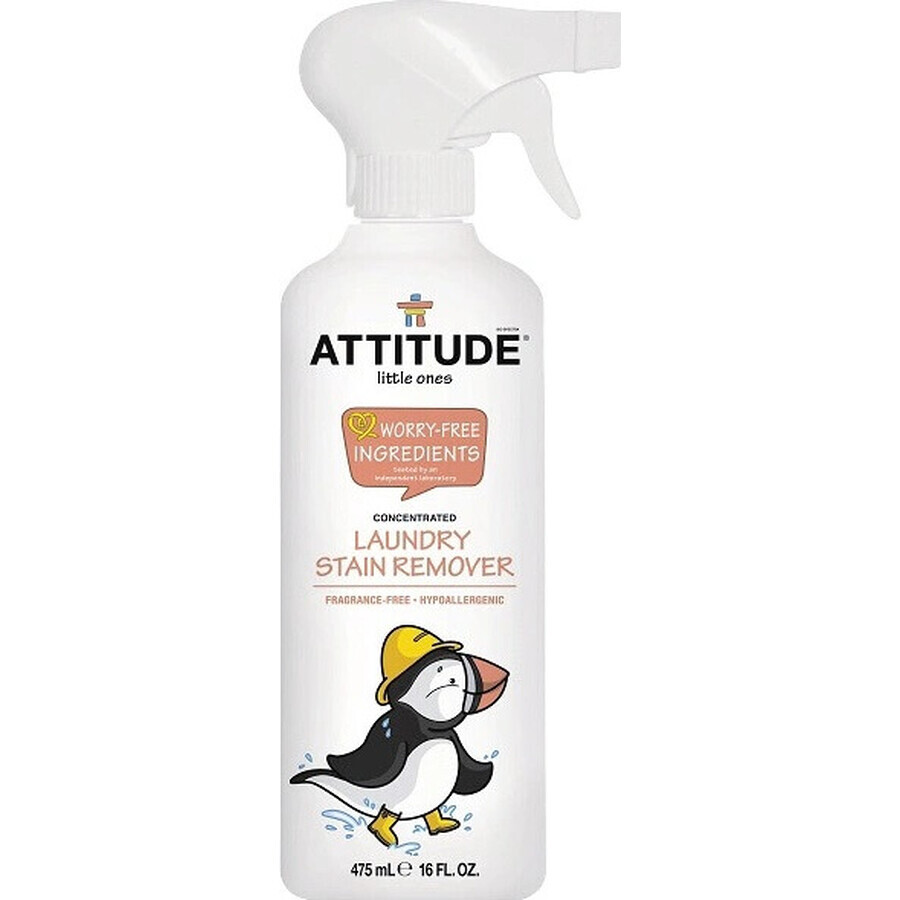 ATTITUDE Detergente Bebé Spray 1×800 ml, quitamanchas